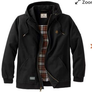 Men’s Flush Out Hooded Jacket-Black 2XL